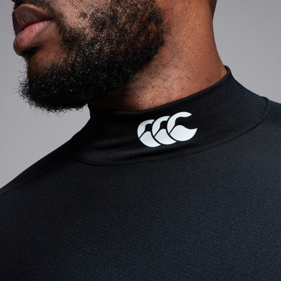 CANTERBURY THERMOREG TURTLE LONG SLE BLACK