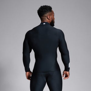 CANTERBURY THERMOREG TURTLE LONG SLE BLACK