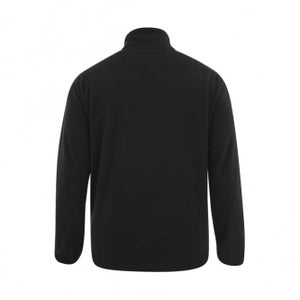 Mens Team 1/4 Zip Micro Fleece Black