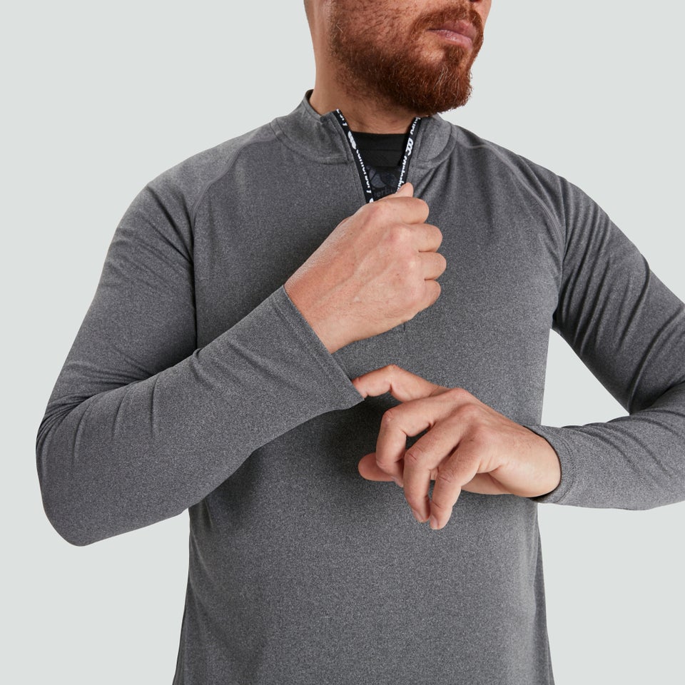 Mens Vapodri 1st Layer Grey