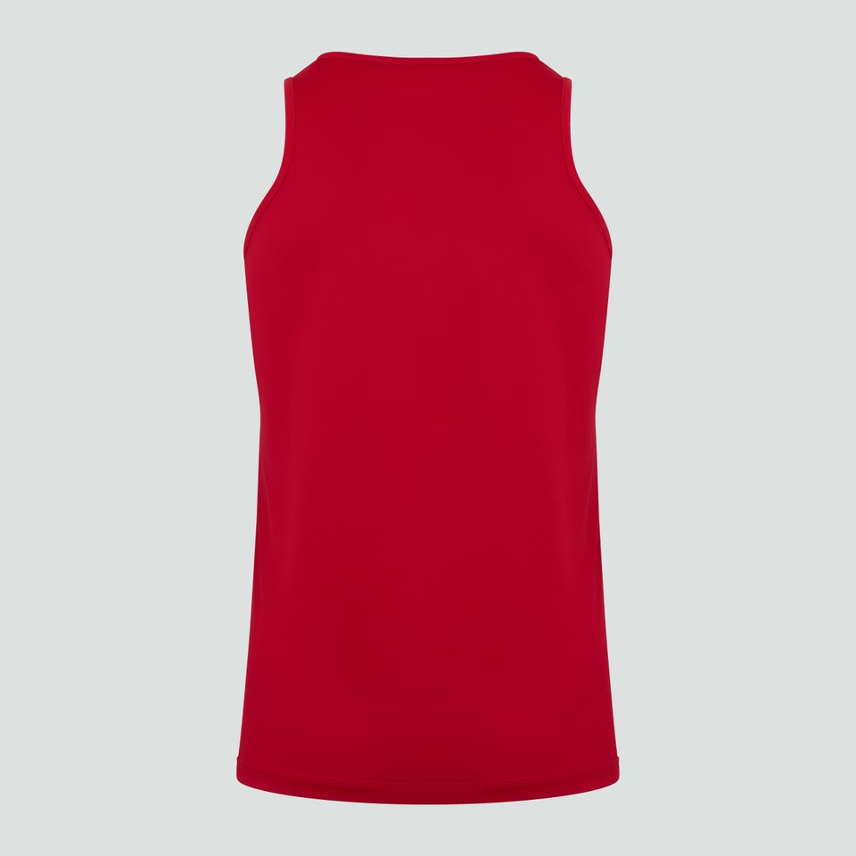 Mens Core Vapodri Poly Singlet Black