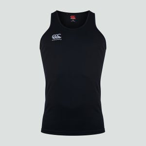Mens Core Vapodri Poly Singlet Black