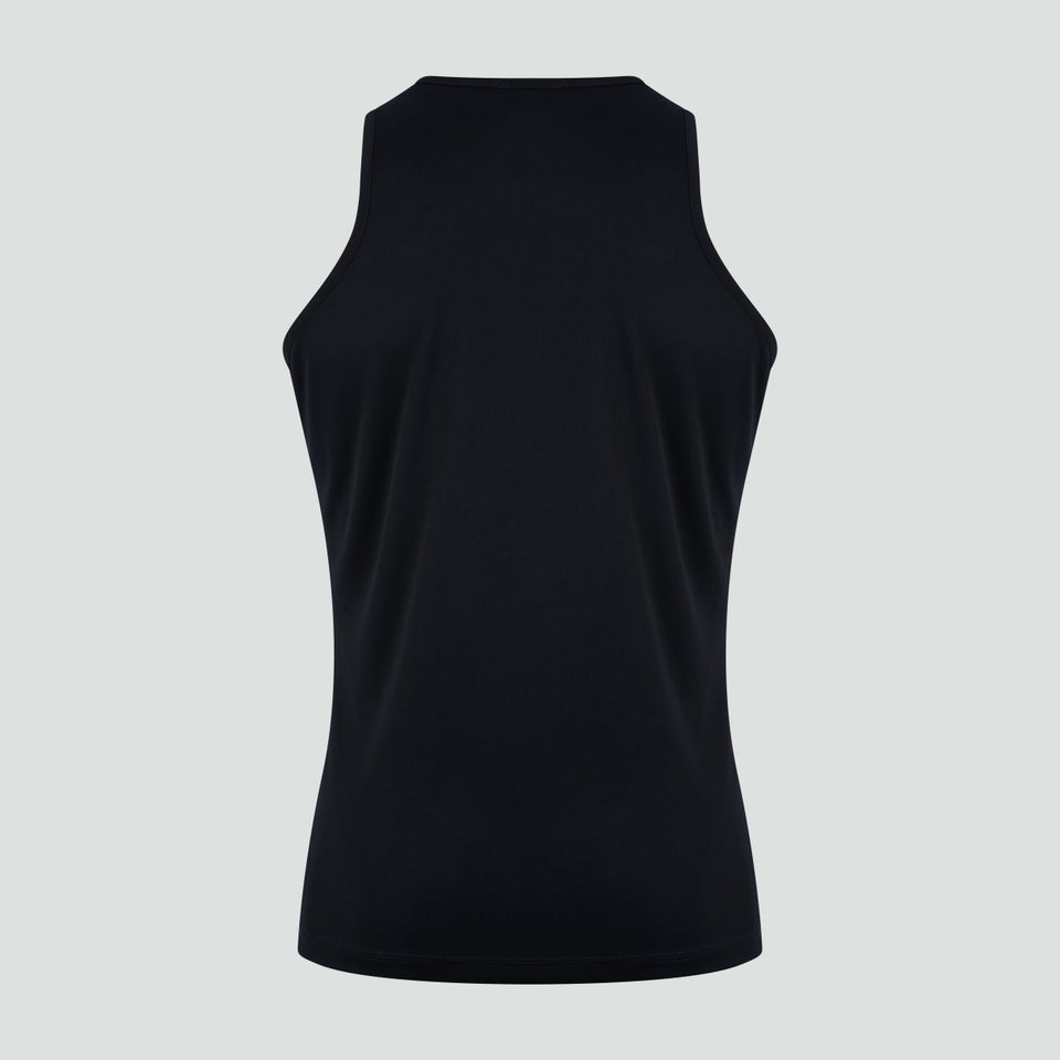 Mens Core Vapodri Poly Singlet Black