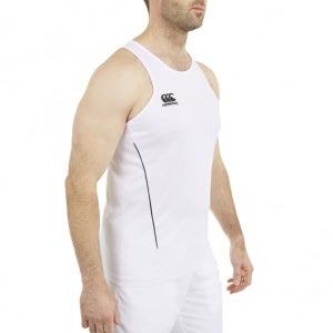 MENS TEAM DRY SINGLET BLACK - XS