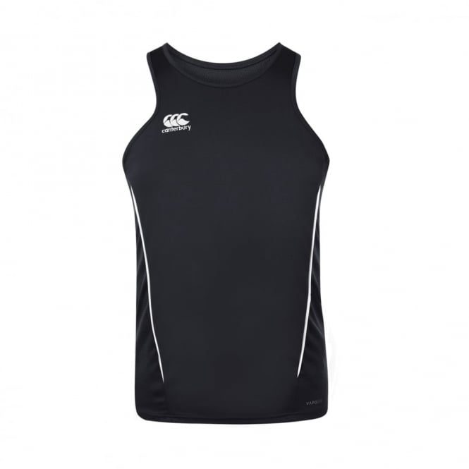 CANTERBURY TEAM DRY SINGLET SENIOR BLACK/WHITE