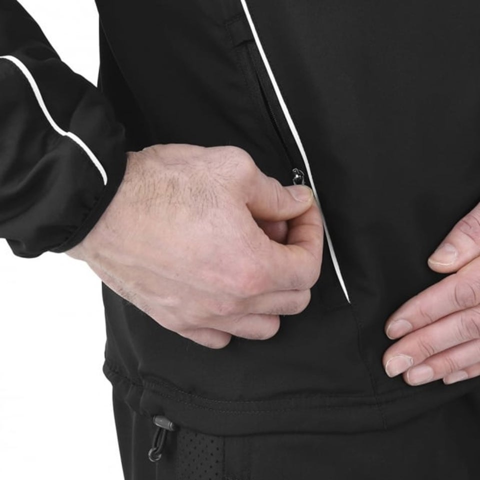 Mens Team Track Jacket Black