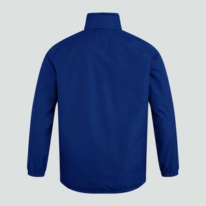 Mens Team Full-Zip Rain Jacket Blue