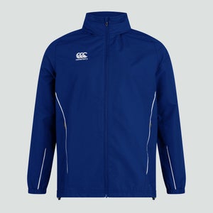 Mens Team Full-Zip Rain Jacket Blue