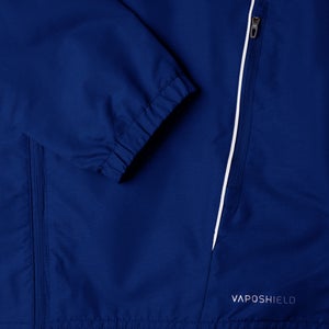 Mens Team Full-Zip Rain Jacket Blue
