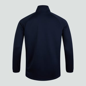 Mens Team 1/4 Zip Mid-Layer Training Top Navy