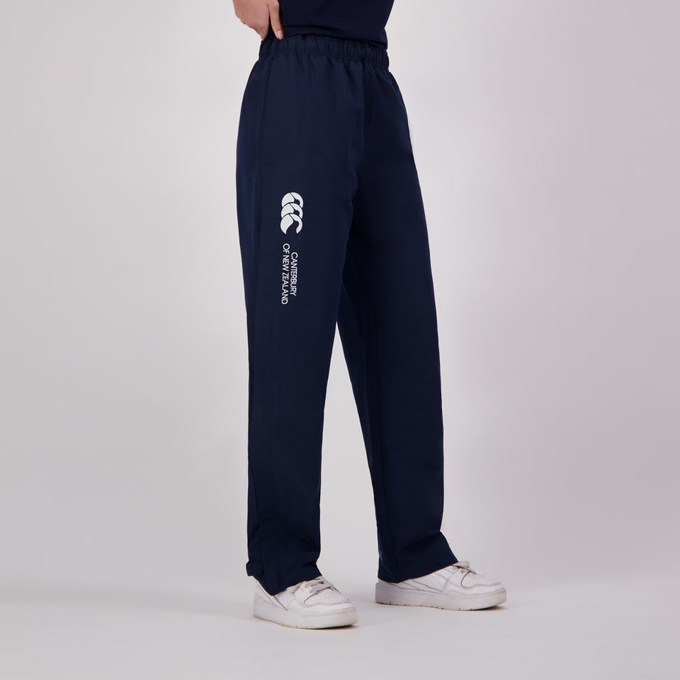 WOMENS OPEN HEM STADIUM PANT NAVY