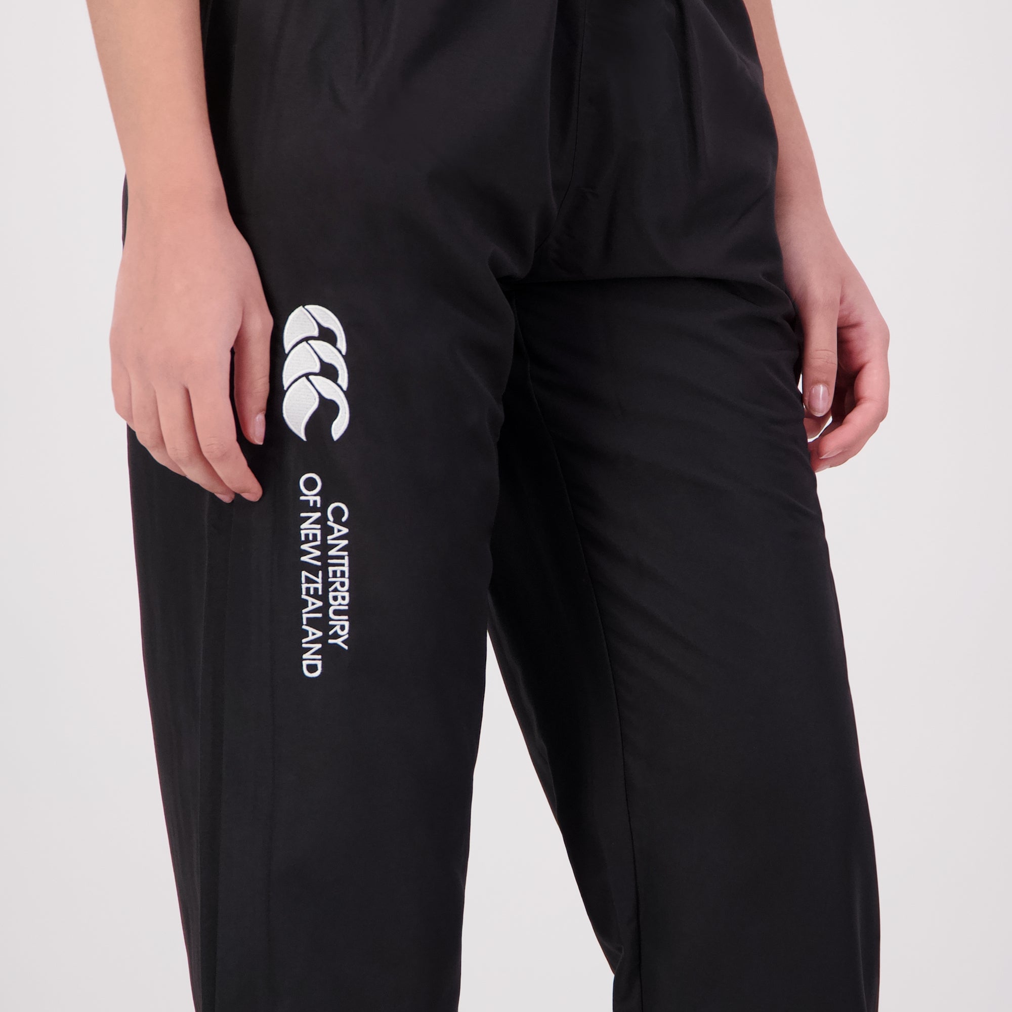 パンツ upper field one NYPF2 PANTS M 2021 BLACK Nyx Pants | High-Waisted Linen Trousers Black - The Offinger