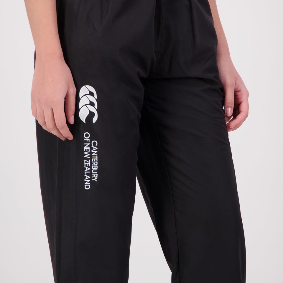 WOMENS OPEN HEM STADIUM PANT BLACK
