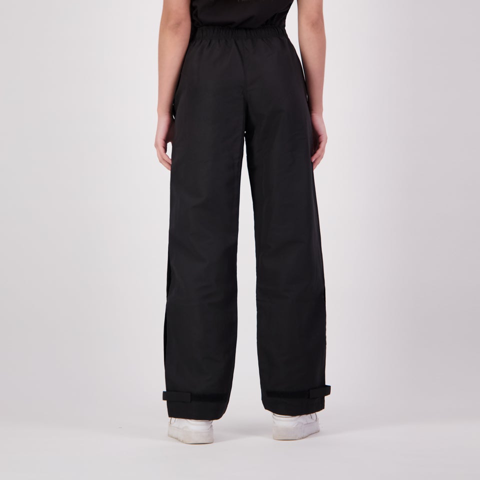 WOMENS OPEN HEM STADIUM PANT BLACK