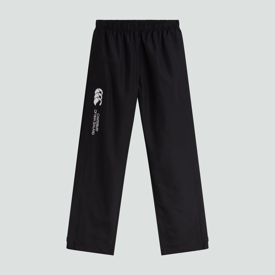Womens Open Hem Stadium Pants Black