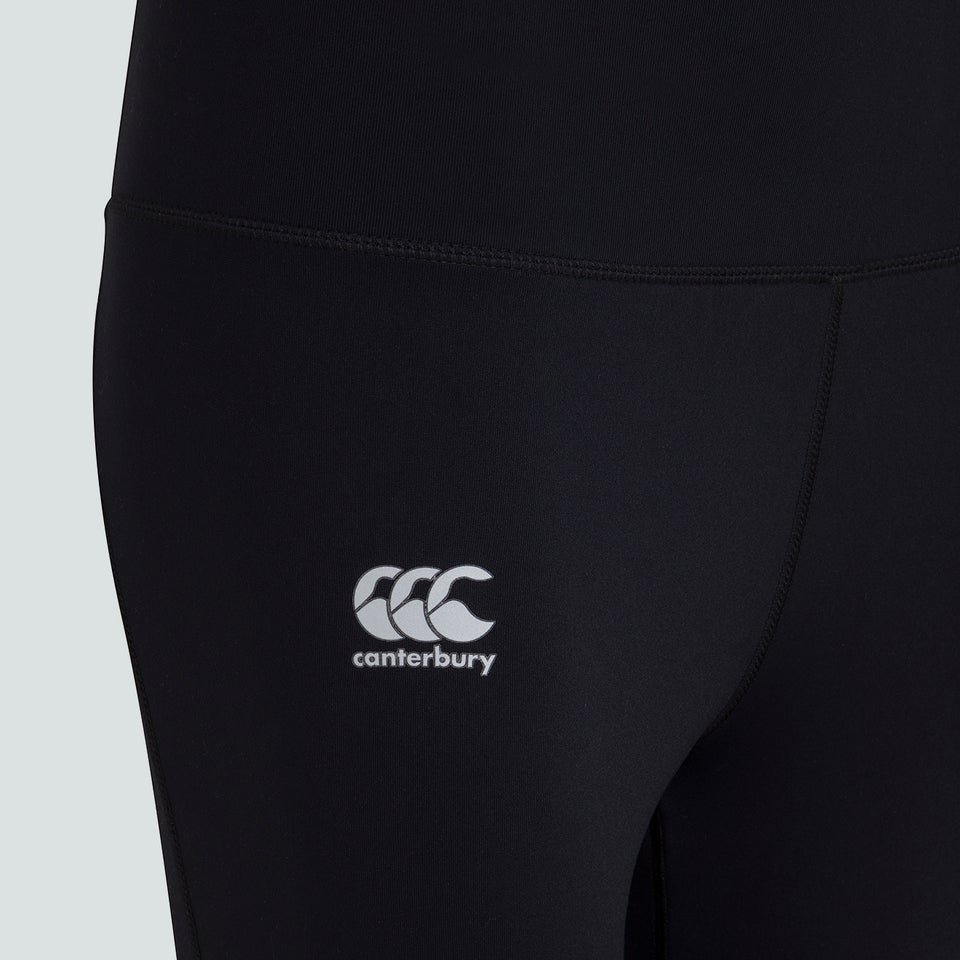 CANTERBURY VAPODRI CAPRI TIGHT JET BLACK