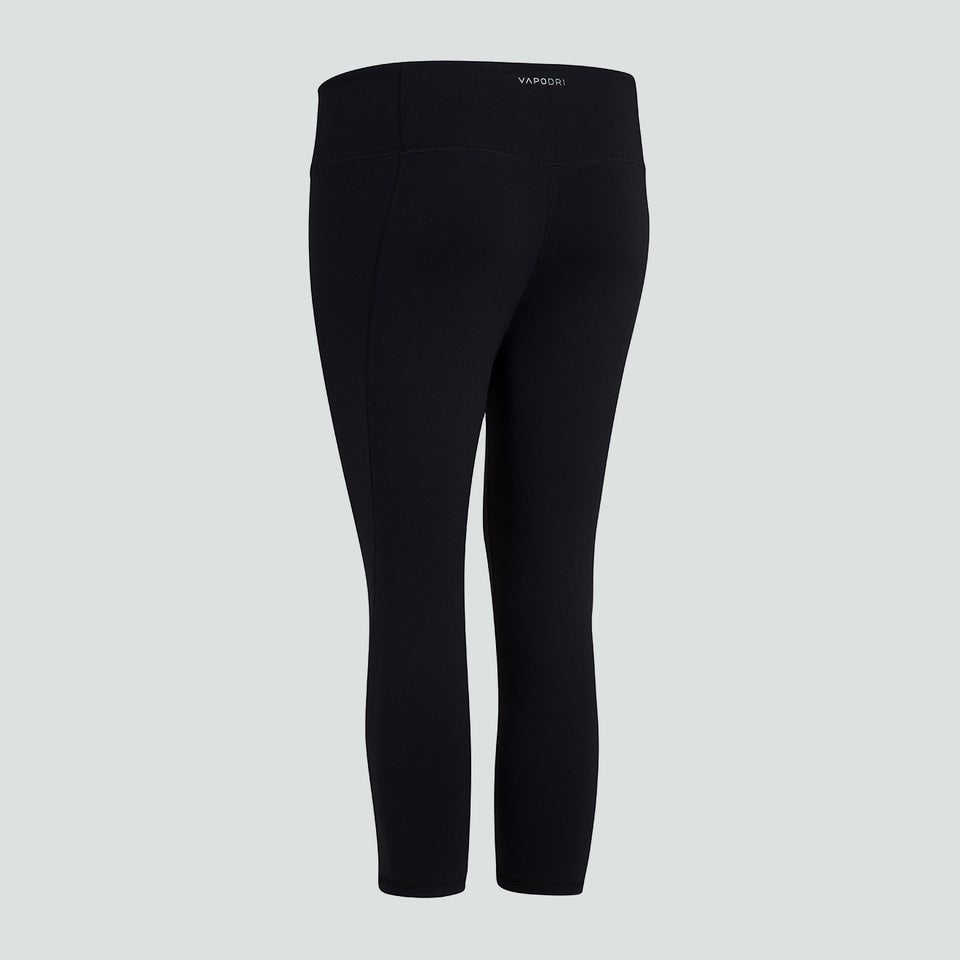 CANTERBURY VAPODRI CAPRI TIGHT JET BLACK
