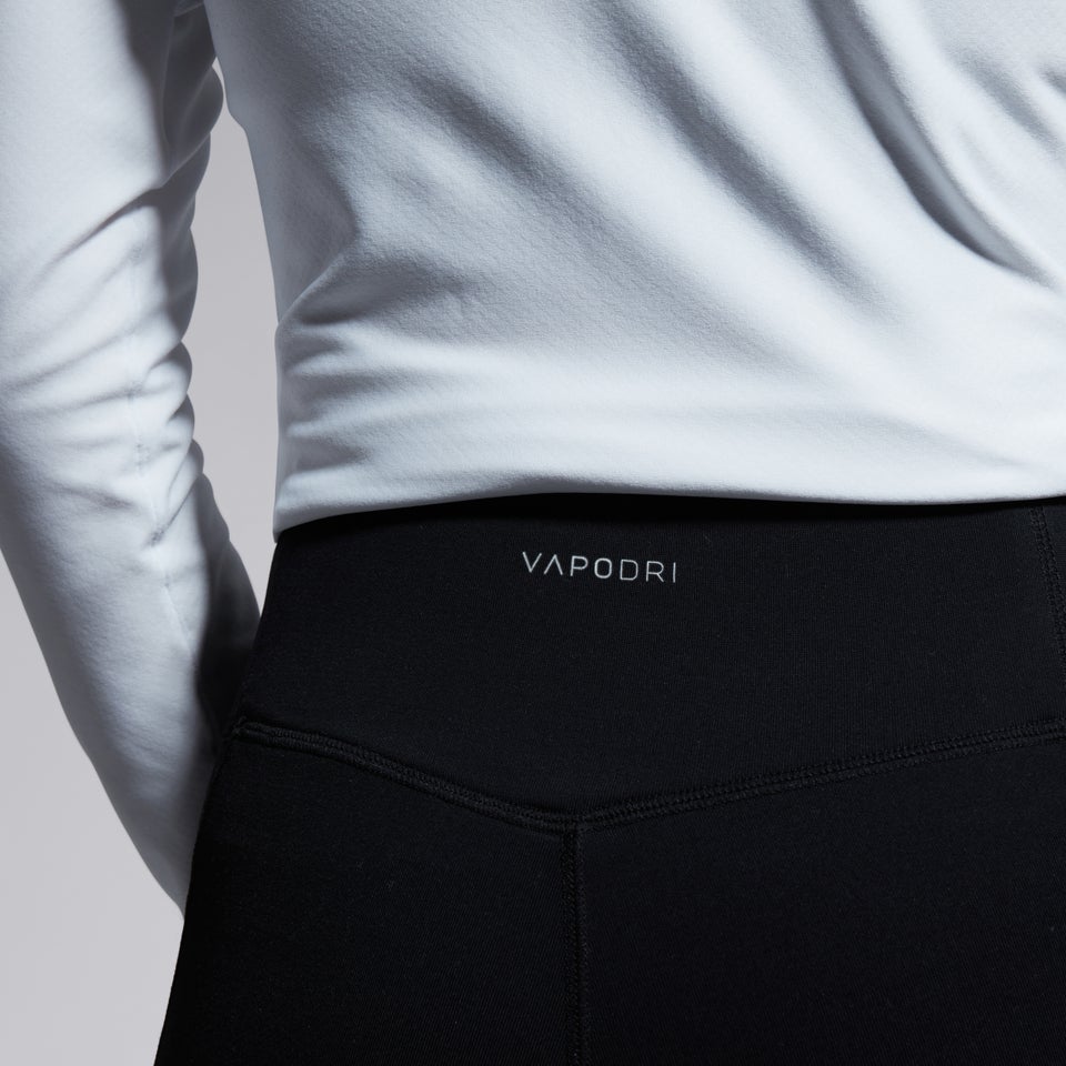 Womens Vapodri Capri Leggings Black