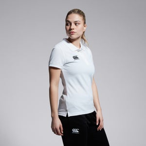 CANTERBURY WAIMAK POLOWOMENS WHITE