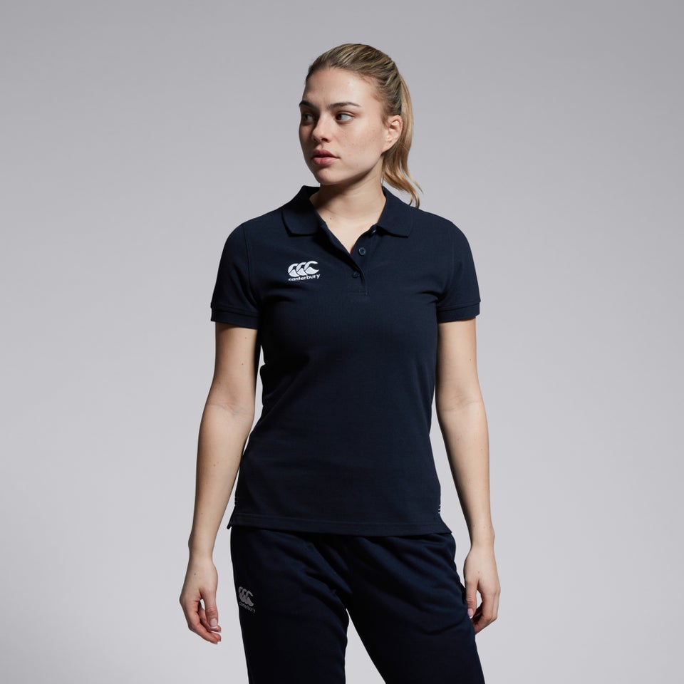 WOMENS WAIMAK POLO SHIRT IN NAVY