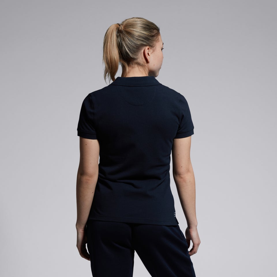 Womens Waimak Polo Shirt Navy