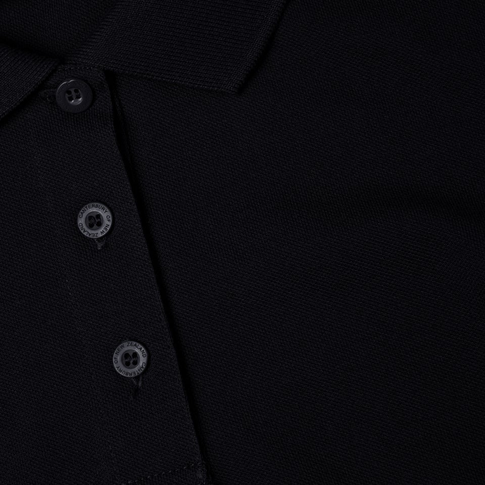 Womens Waimak Polo Shirt Black