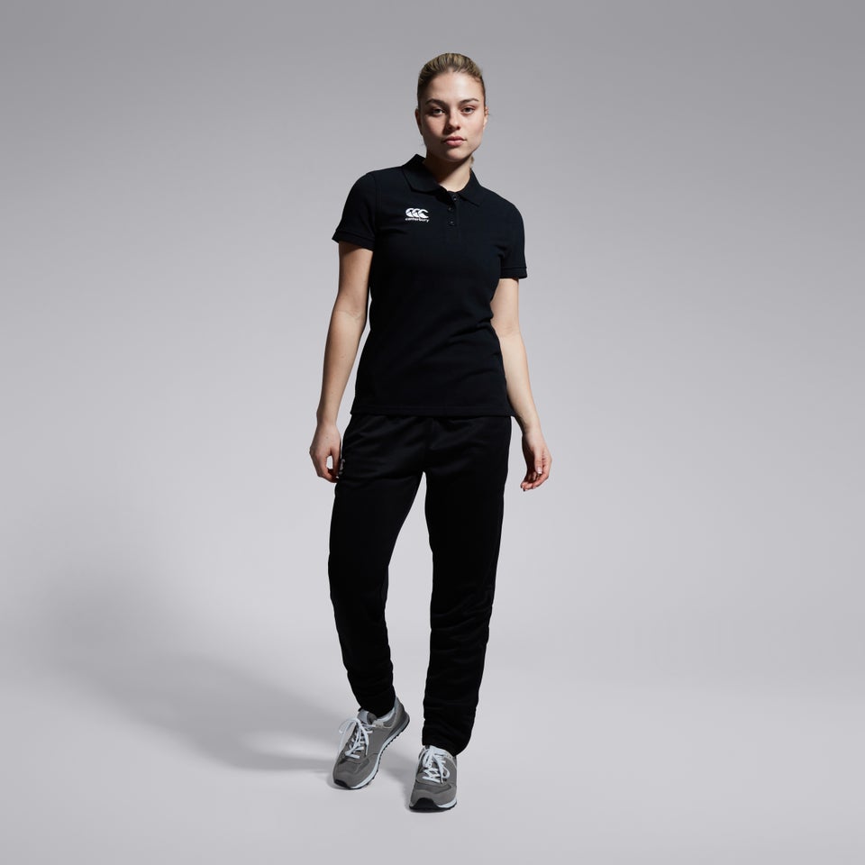 Womens Waimak Polo Shirt Black