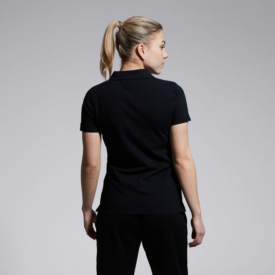 Womens Waimak Polo Shirt Black
