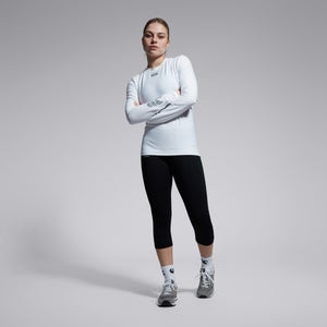Womens Thermoreg Long Sleeved Top White
