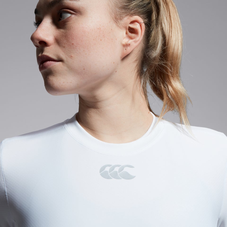 Womens Thermoreg Long Sleeved Top White