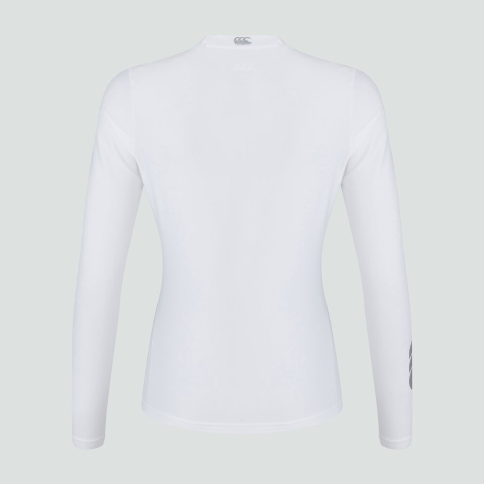 CANTERBURY THERMOREG LONG SLEEVE TOP WHITE