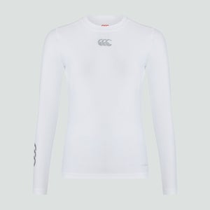 CANTERBURY THERMOREG LONG SLEEVE TOP WHITE