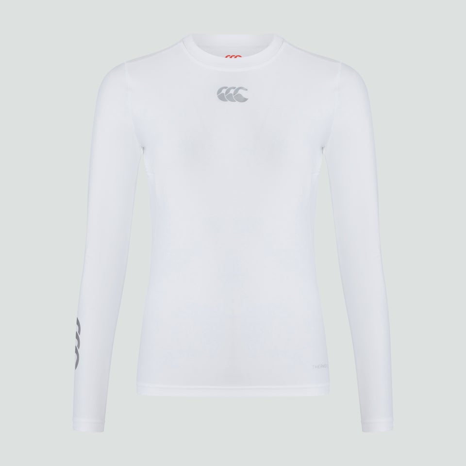 CANTERBURY THERMOREG LONG SLEEVE TOP WHITE