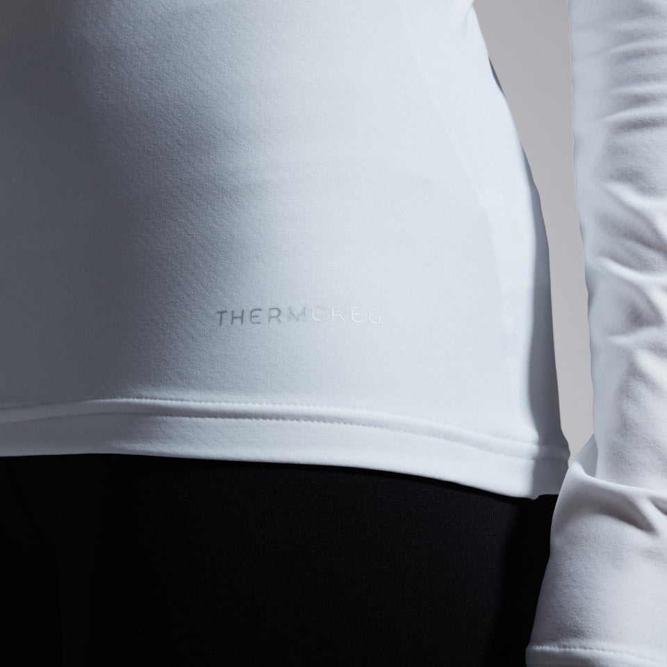 CANTERBURY THERMOREG LONG SLEEVE TOP WHITE