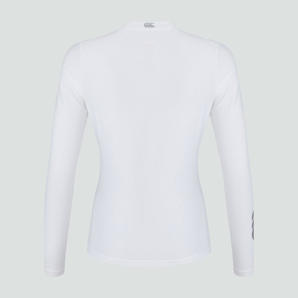 Womens Thermoreg Long Sleeved Top White