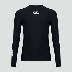 CANTERBURY THERMOREG LONG SLEEVE TOP BLACK