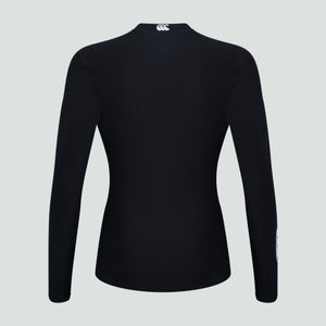 CANTERBURY THERMOREG LONG SLEEVE TOP BLACK