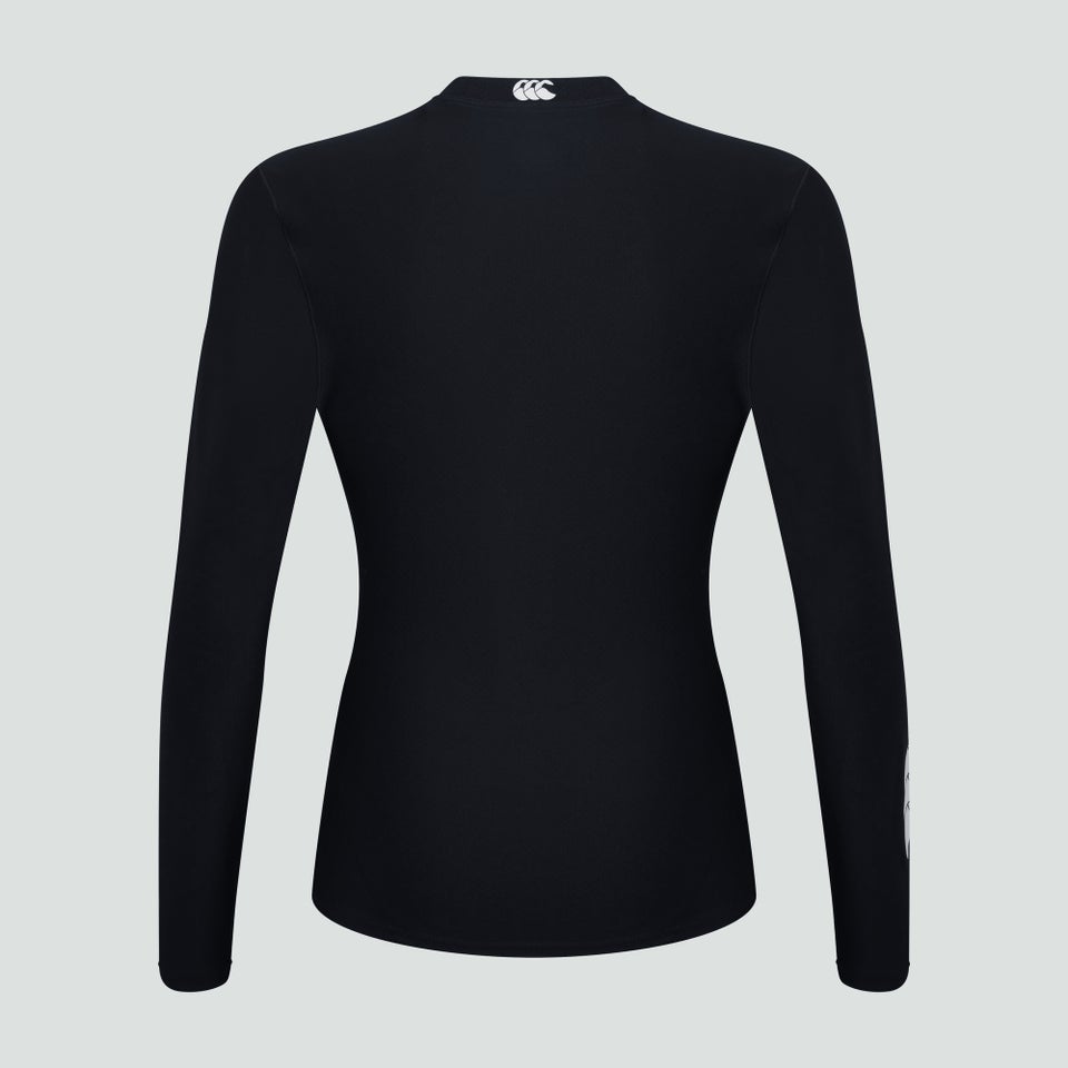 CANTERBURY THERMOREG LONG SLEEVE TOP BLACK