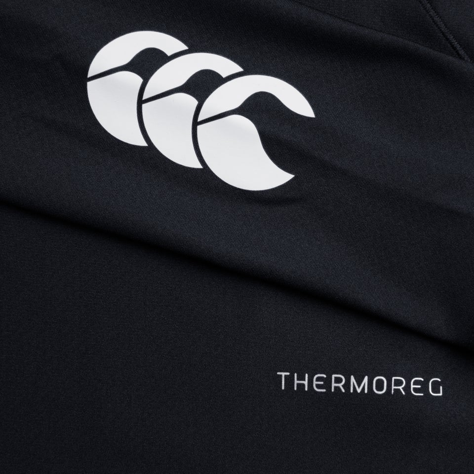 CANTERBURY THERMOREG LONG SLEEVE TOP BLACK