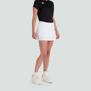 Womens Plain Skort White