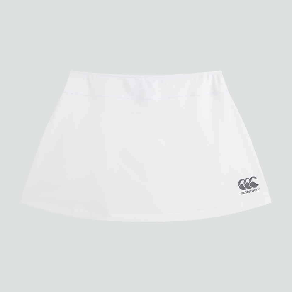 Womens Plain Skort White