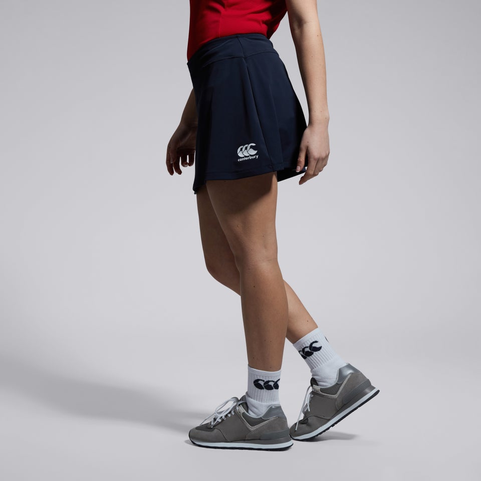 Womens Plain Skort Navy