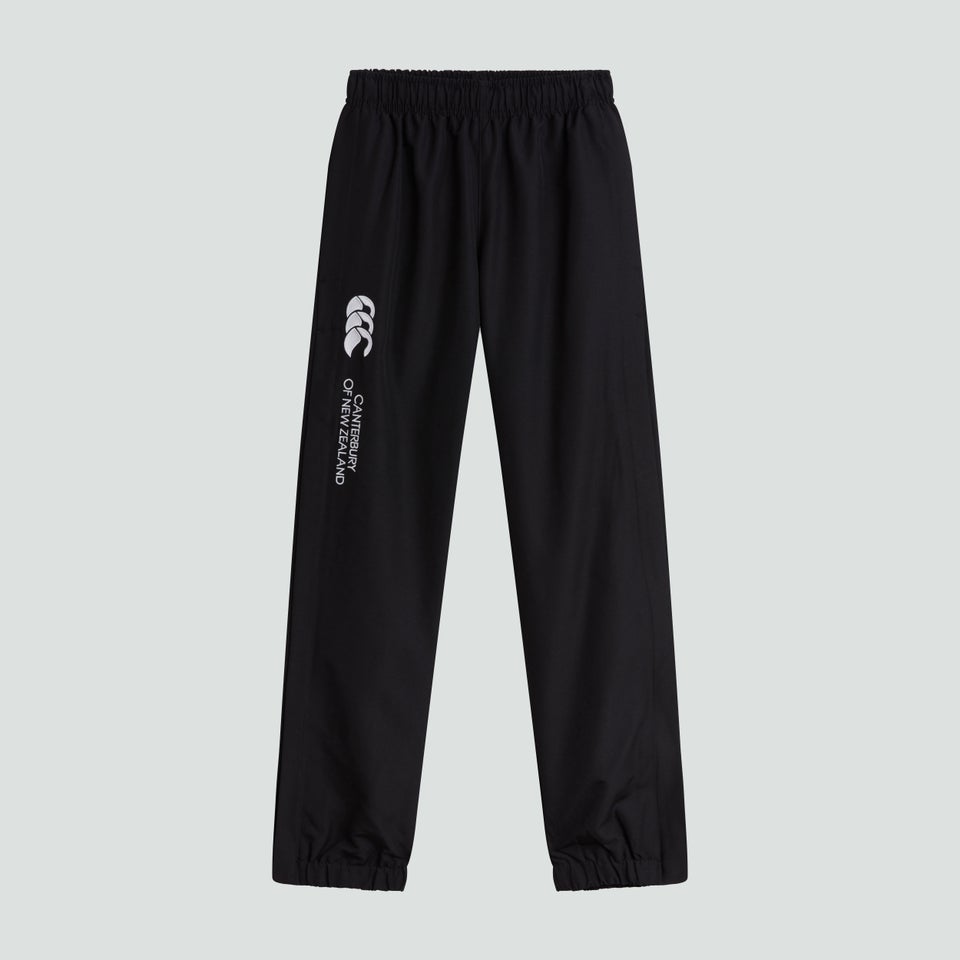 Junior Unisex Cuffed Hem Stadium Pant Black