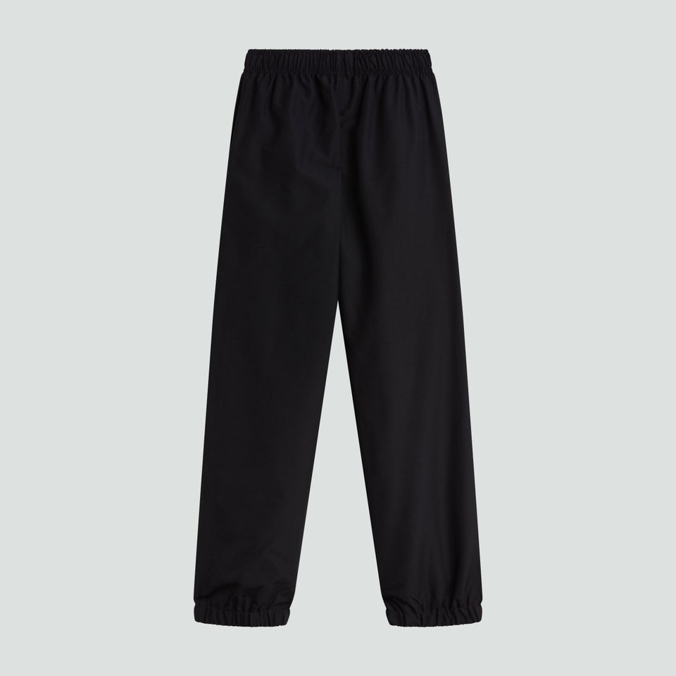 Junior Unisex Cuffed Hem Stadium Pant Black