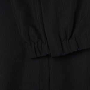 Junior Unisex Cuffed Hem Stadium Pant Black