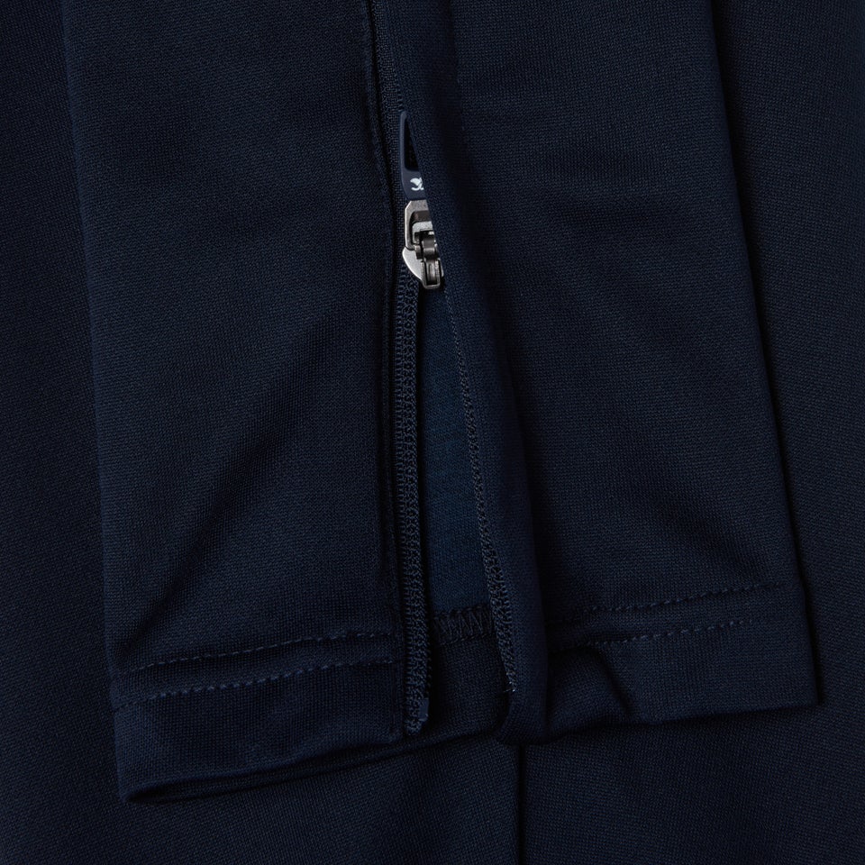 Junior Unisex Stretch Tapered Poly Knit Pants Navy