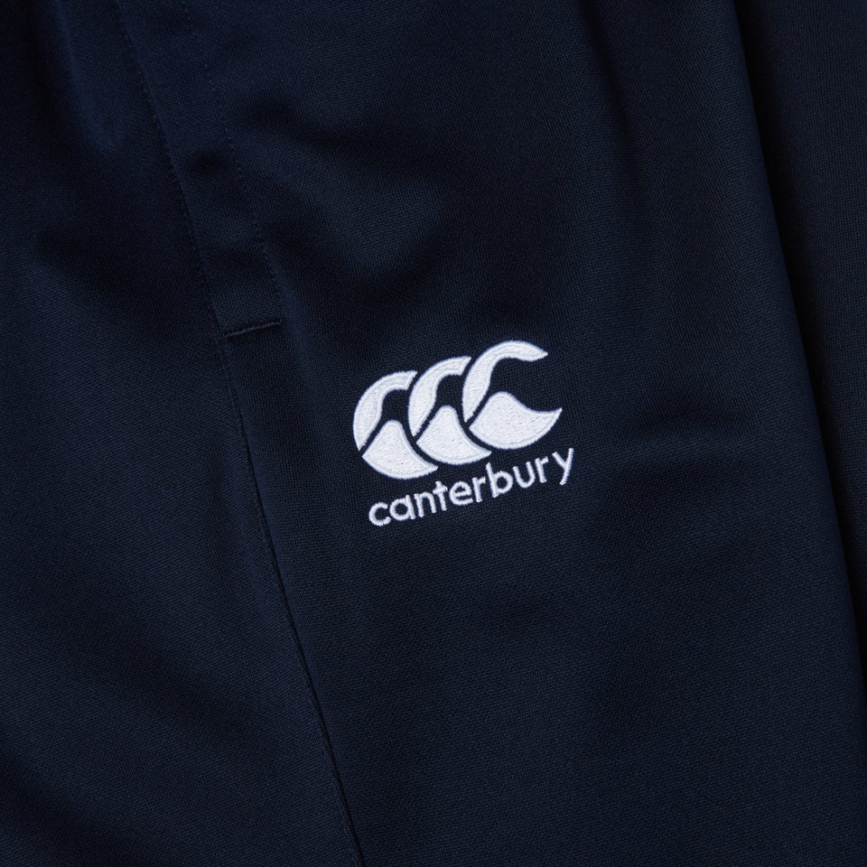 Junior Unisex Stretch Tapered Poly Knit Pants Navy