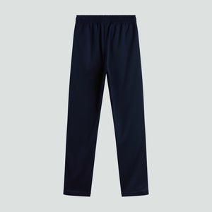 Junior Unisex Stretch Tapered Poly Knit Pants Navy