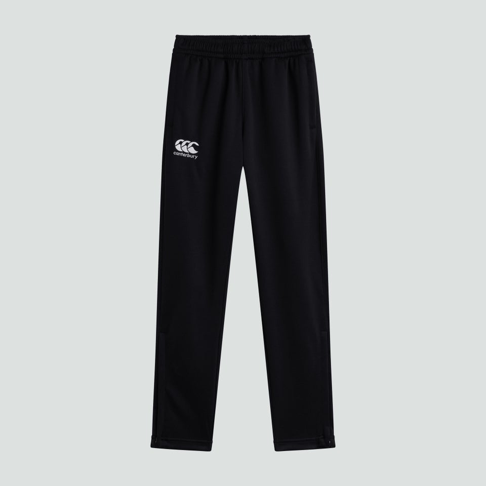 CANTERBURY STRETCH TAPERED POLYKNIT BLACK