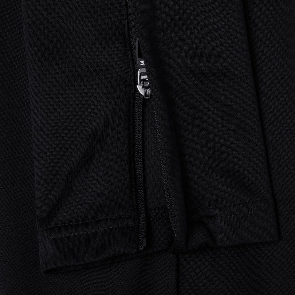 CANTERBURY STRETCH TAPERED POLYKNIT BLACK
